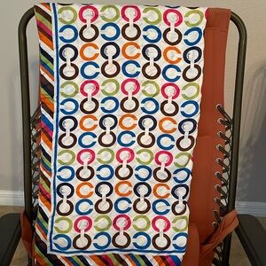 Coach Multicolor C’s  Scarf